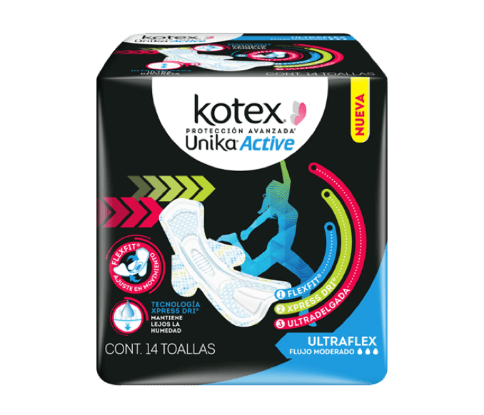 Kotex® Unika® Active