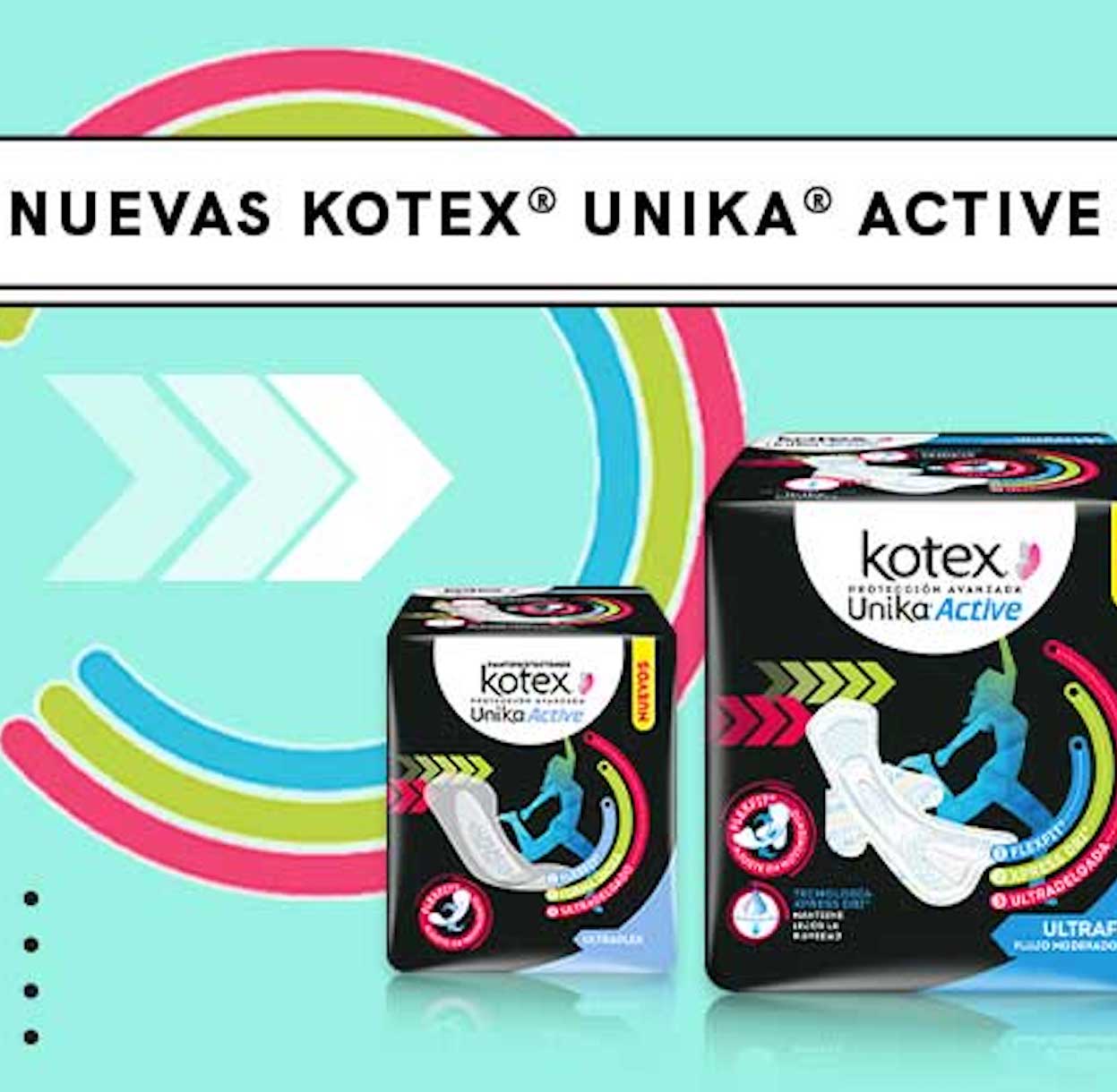 Kotex® Unika® Active, producto con causa ¡Ayuda a miles de mujeres a mejorar sus condiciones!
