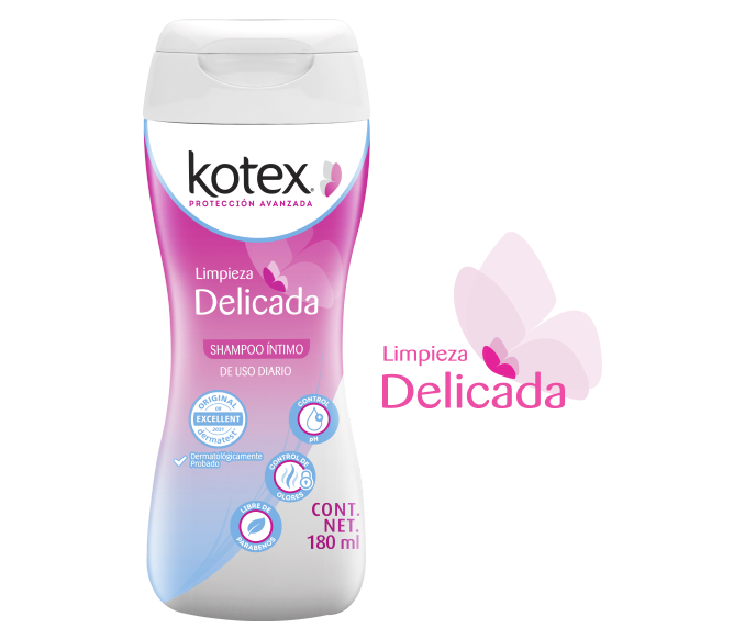 Kotex® Shampoo Íntimo